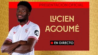 🗣 Presentación oficial de Lucien Agoumé  EN DIRECTO [upl. by Hamachi711]