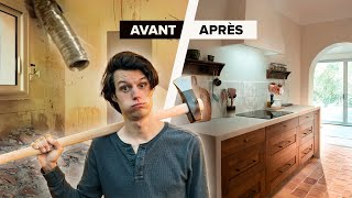 RÉNOVATION COMPLÈTE DE LA CUISINE [upl. by Anal]