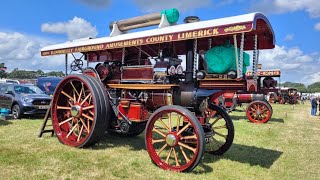 4K weeting steam rally and country fair 2023 tractor show traction [upl. by Idelle]