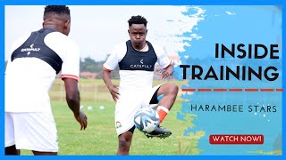 Kenya vs Zimbabwe 2025 AFCON Qualifiers In Uganda Harambee Stars Intense Last Training [upl. by Parhe]