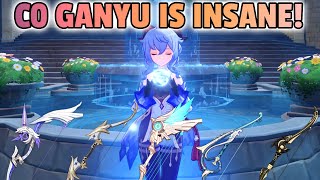 GANYU  C0 Showcase amp Weapon Comparison  Genshin Impact [upl. by Perkoff]