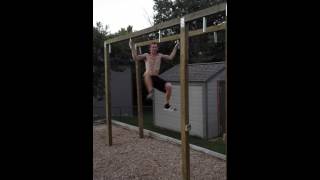 Homemade Ninja Warrior CourseThe Pole Grasper [upl. by Eednim]