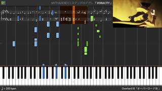 【TV】Overlord III Opening  VORACITY Piano [upl. by Jonie]