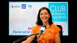 Interview dElodie Frémont présidente commission Statistiques Immobilières RadioImmo  30052023 [upl. by Enilorak316]