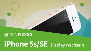 iPhone 5s oder iPhone SE Display wechseln Deutsche AnleitungTutorial und FAQ [upl. by Mallis]