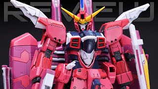 RG 1144 Justice Gundam Review  GUNDAM SEED [upl. by Llennol503]