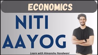 NITI Aayog  Meaning  Functions amp objectives of NITI Aayog  VNSGU  BCom Sem 5  himanshunandwani [upl. by Terrance]