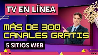 ¡Descubre la Mejor Web para Ver TV GRATIS en Vivo Directo y En Español [upl. by Nerval]