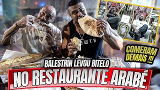 BALESTRIN LEVOU O BITELO NO RESTAURANTE ARABE E DERAM PREJUÍZO [upl. by Eilrahc]