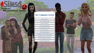 MC Command Center Mod installieren  Die Sims 4 MCCC Tutorial  Cylens Deutsch [upl. by Neelyaj]