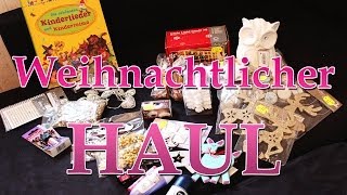 Weihnachtlicher Haul  Jawoll Kik Dm und Aldi [upl. by Kameko667]