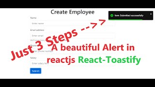 Complete Guide How To Add React Toastify for Beautiful Toast Notifications  Reactjs Tutorial [upl. by Yatnuhs]