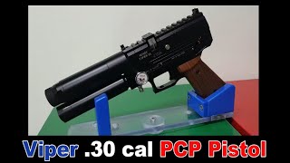 Evanix Viper 30 Caliber PCP Worlds Most Poweful Hand Held PCP [upl. by Erusaert]