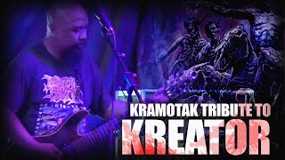 TRIBUTE to KREATOR  Kramotak full setlist at Kulon Progo menoreh fest [upl. by Nagyam20]