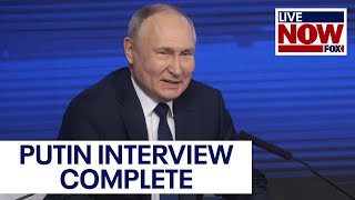 Putin Tucker Carlson interview complete Kremlin confirms  LiveNOW from FOX [upl. by Mail]