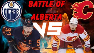 Oilers Vs Flames Pre Game 13 In A Row In The Battle Of Alberta [upl. by Becca]