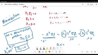 Kuhn Tucker Problem 1 [upl. by Gredel775]