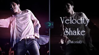 velocity shake  alight motion tutorial [upl. by Nagirrek]