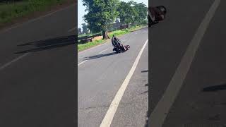 Stoppie fail💔stoppie viral duke250 likesforlike explore rider ns200 youtube bikeride me [upl. by Faubion]