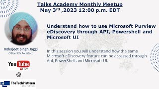 Understand how to use Microsoft Purview eDiscovery through API PowerShell and Microsoft UI [upl. by Marcellus]