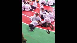 170116 ISAC 2017  JUNGKOOK V AND JIMIN PLAYING [upl. by Allimrac]