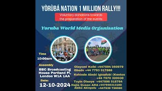 KOIKIMEDIA FANS CAN WE RAISE THE SUPPORT TOWARDS THE DINNER amp YORUBA NATION UK 🇬🇧 RALLY WITH IGBOHO [upl. by Ichabod583]