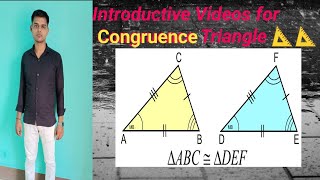 Conditions for Congruent Triangles class 9th [upl. by Neelyad258]