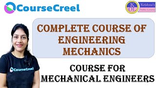 Complete Course Of Engineering Mechanics for Mechanical Engineering Students [upl. by Anuaik136]