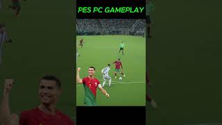 Cristiano Ronaldo’s Insane Goal 🔥⚽️ Unbelievable PES Gameplay pespc gaming efootball [upl. by Anaujal627]