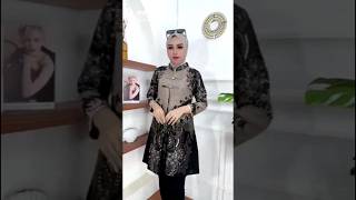 Model Baju Batik Kerja Terbaru 2023 [upl. by Obau]