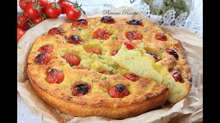 FOCACCIA PUGLIESE CON PATATE alta soffice ed ideale per essere farcita  LA RICETTA PERFETTA [upl. by Aihsotal]