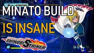 Minato Build Is Insane  Attack Type  Shinobi Striker [upl. by Iroak]