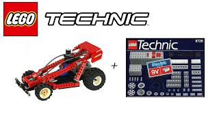 Lego 8829 8720 MOTORIZED Year released 1994 Dune Blaster  Lego Technic Speed Build [upl. by Jonell]