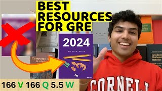 BEST STUDY MATERIALS FOR THE NEW GRE 2024 UPDATE [upl. by Silado]