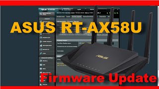 ASUS RTAX58U Firmware update [upl. by Sulohcin]