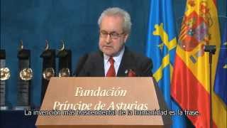 Discurso de John Banville  Speech by John Banville [upl. by Aicinat92]