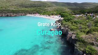 Grote Knip 🏖️  Curaçao 4K Drone 🚁 video  Wereldreizigersnl [upl. by Orlena734]