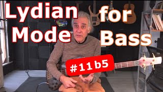 The Lydian Mode for Bass 9 Bass Lines [upl. by Asha]