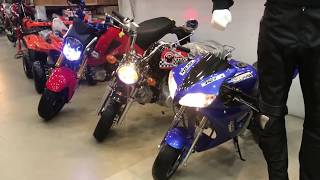 All kinds of Mini Sports bikes [upl. by Noral281]