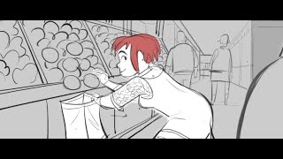 A short scene from Nimona  Thief  Storyboard Animatic [upl. by Arno]