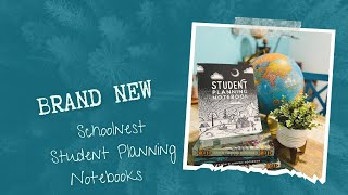 Brand New Schoolnest Student Planning Notebooks Undated Weekly Planners [upl. by Akfir]