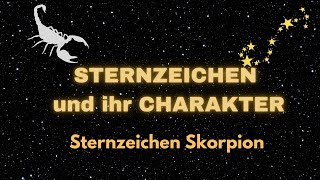 Sternzeichen Skorpion  Charakter und Merkmale [upl. by Kenway]