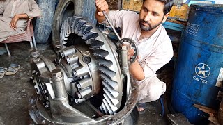 Restoration Truck differential GearHow To Repair truck differential Gear [upl. by Norreg220]