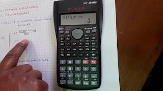 🔴 CONVERTIR GRADOS RADIANES y GRADIANES en CALCULADORA Casio CLASSWIZZ 🧮 PASO a PASO [upl. by Gardner]