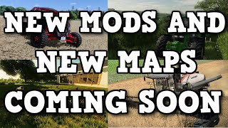 NEW MODS AND MAPS COMING SOON TO ALL PLATFORMS PS4 PS5 XBOX AND PC  Farming Simulator 22 [upl. by Marlow586]