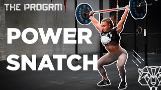 How To Do a Perfect Power Snatch In CrossFit [upl. by Joe549]