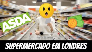 COMO É O SUPERMERCADO EM LONDRES  PREÇOS  CUSTO DE VIDA [upl. by Atinej]