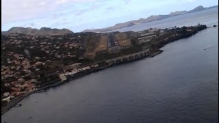 AMAZING B737 COCKPIT VIEW landing in Funchal Madeira [upl. by Attiuqehs]