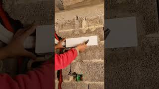 AC drainage piping viralvideo solarpannel solarpanelinstallation electrician [upl. by Adnohsed]