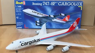 Assembly  Revell 1144 scale Boeing 7478F Cargolux  Zocker J for Captain Joe👋🏻 [upl. by Yoreel]